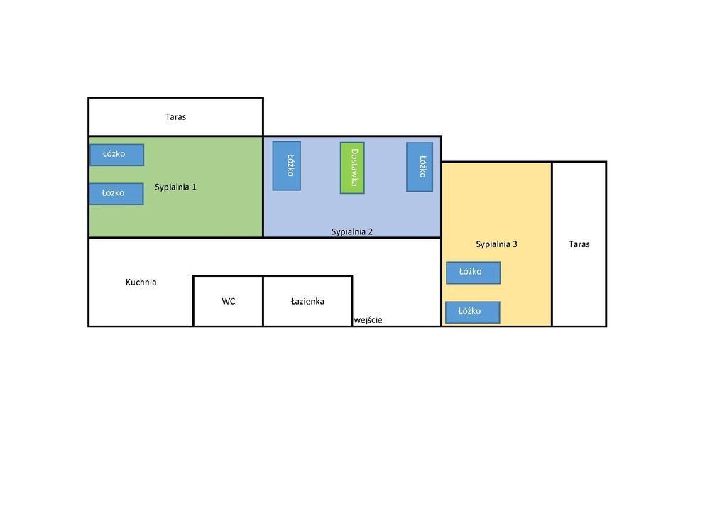Pokoje W Apartamencie Danuta Gdynia Værelse billede